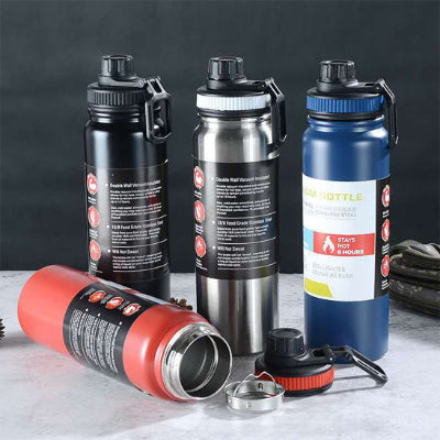Gourde isotherme fitness quatre pièces domicile salle sport