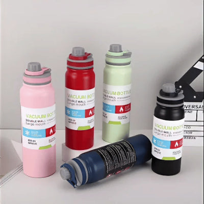 Gourde isotherme ecotherm image animee fitness domicile