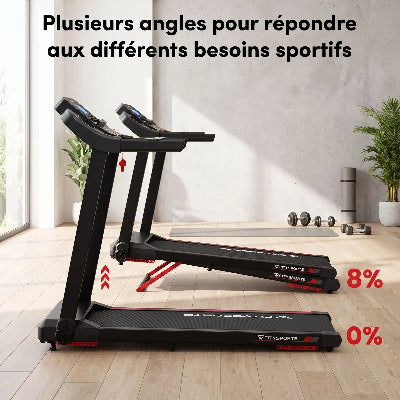 Tapis de course électrique domicile pour fitness sport