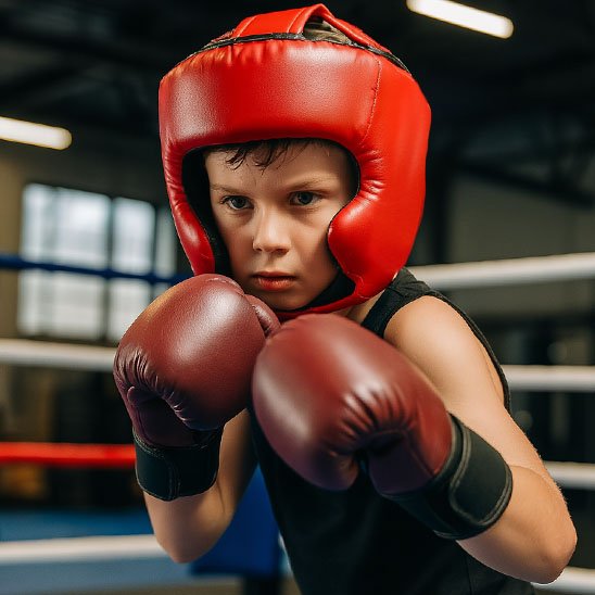 Casque boxe