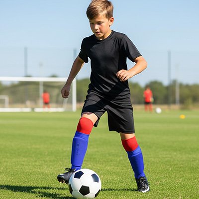 Chaussettes pour protege tibia 