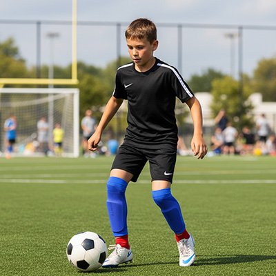 Chaussettes pour protege tibia 