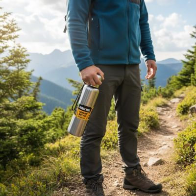 gourde isotherme inox thermique profil homme fitness tchad