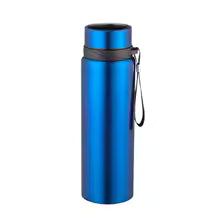gourde isotherme bleu marine fitness a domicile forme