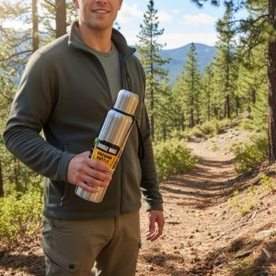 Gourde isotherme eco fresh fitness et remie en forme