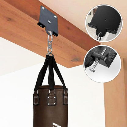 Support Mural Rotatif 360° pour Sac de Frappe | BoxPro