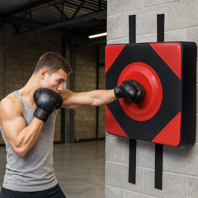 sac de frappe mural boxe gant fitness domicile 