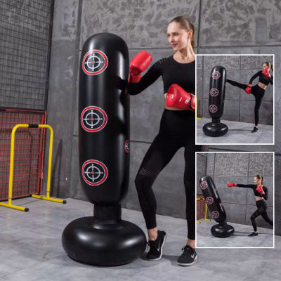 sac de frappe gonflable salle sport fitness domicile 