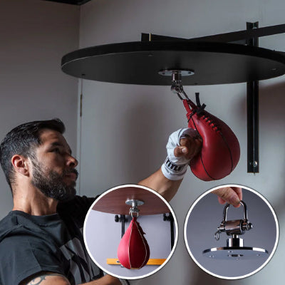 sac de frappe pivot 360 support boxe fitness