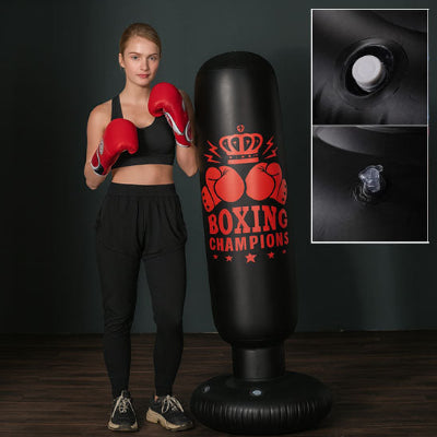 sac de frappe domicile home boxe fitness gant