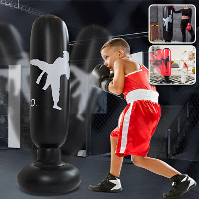 sac de frappe gonflable fitness enfant salle sport