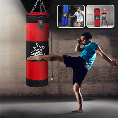 sac de frappe rouge boxe fitness remise en forme