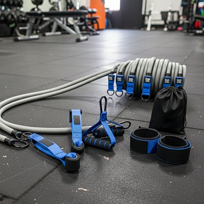 Sangle musculation pour sport fitness a domicile