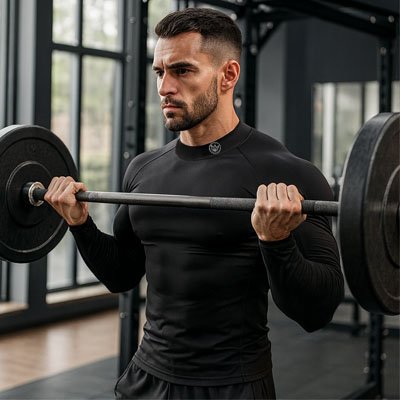 T shirt de compression domicile fitness forme sport